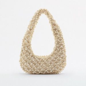 Zara pearl shoulder bag